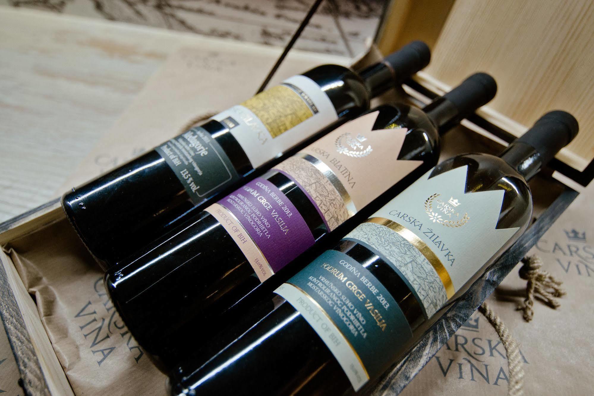 Wine Hotel Cesarica Medugorje Bagian luar foto
