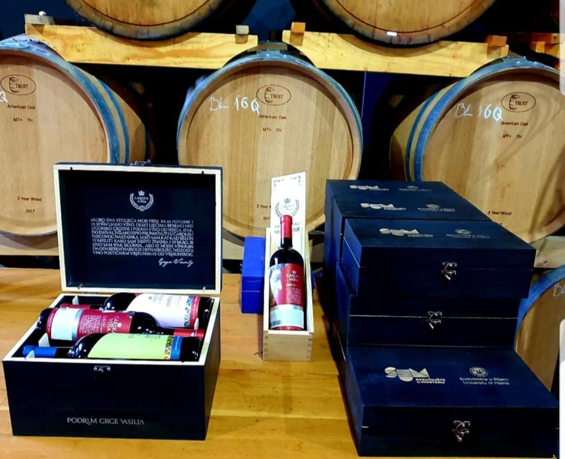 Wine Hotel Cesarica Medugorje Bagian luar foto
